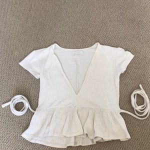 creek colored crop top